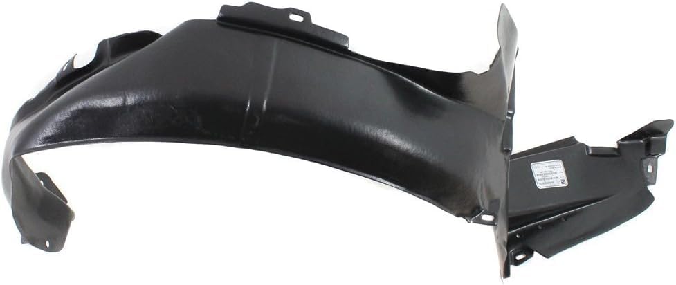 Front Fender Liner Right Passenger Side Direct Replacement Compatible With 1999-2001 Hyundai Sonata HY1249109 8681238000