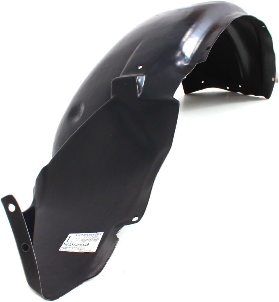Front Fender Liner Left Driver Side Direct Replacement Compatible With 2003-2006 Lincoln Navigator FO1248124 2L7Z16103AA