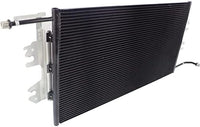 Front AC Condenser Aluminum Core Direct Replacement Compatible With 1996-2002 Chevrolet Express/GMC Savana 1500 2500 3500 GM3030180 52497546