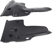 Set Of 2 Front Engine Splash Shield Under Cover Left Driver & Right Passenger Side Direct Replacement Compatible With 2008-2011 Hyundai Azera HY1228158 HY1228120 291203K530 291303K300