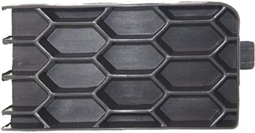 Set Of 2 Front Bumper Outer Grille Textured Plastic Left Driver & Right Passenger Side Direct Replacement Compatible With 2004-2006 Scion xB SC1027100 SC1026100 5213352051 5213452051