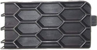 Set Of 2 Front Bumper Outer Grille Textured Plastic Left Driver & Right Passenger Side Direct Replacement Compatible With 2004-2006 Scion xB SC1027100 SC1026100 5213352051 5213452051