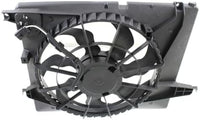 Front Radiator Fan Shroud Assembly Plastic Direct Replacement Compatible with 2013-2018 Hyundai Santa Fe Sport / 2014-2015 Kia Sorento HY3115142 253804Z000