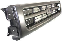 Front Center Grille Assembly Painted Dark Silver Shell And Insert Plastic Direct Replacement Compatible With 1992-1995 Toyota Pickup TO1200148 5311135130