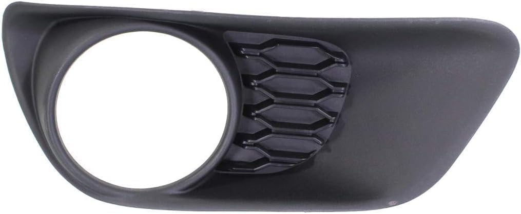 Front Fog Light Molding Paint To Match Left Driver Side Direct Replacement Compatible With 2011-2020 Dodge Grand Caravan CH1038130 68100699AA