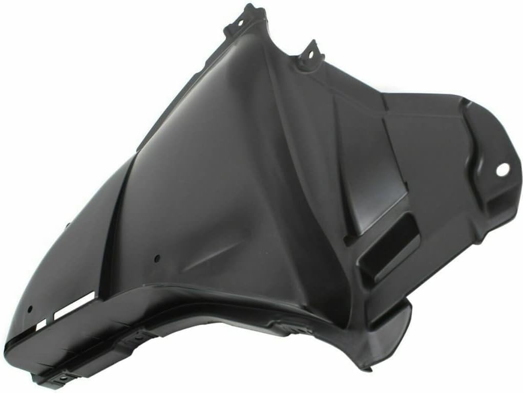 Front Section Fender Liner Right Passenger Side Direct Replacement Compatible With 2017-2020 BMW 5-Series BM1251133 51718060032