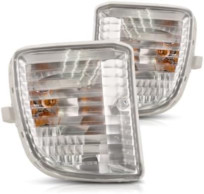 Set Of 2 Front Signal Light Assembly Without Fog Lamp Right Passenger & Left Driver Side Direct Replacement Compatible With 2001-2003 Toyota RAV4 TO2530139 TO2531139 8152142050