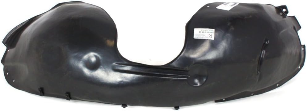 Front Fender Liner Right Passenger Side Direct Replacement Compatible With 2004-2011 Volvo S40 / 2005-2011 V50 VO1251100 306781444