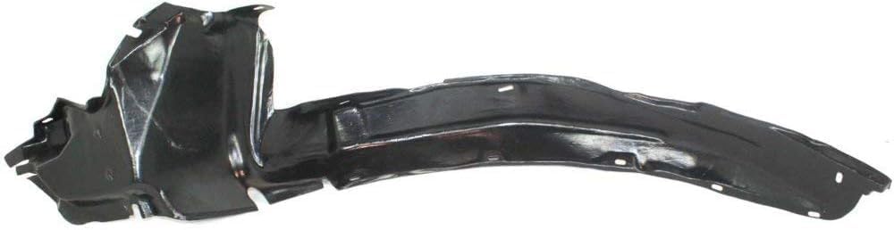 Front Fender Liner Right Passenger Side Direct Replacement Compatible with 1988-1991 Honda Civic HO1249108 74101SH3010