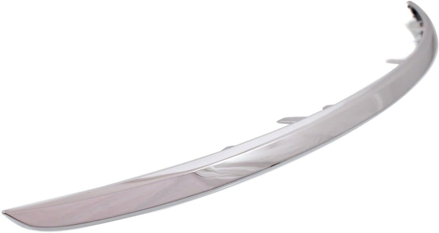 Front Upper Grille Molding Chrome Steel Direct Replacement Compatible With 2012-2014 Honda CR-V HO1217107 71122T0GA01