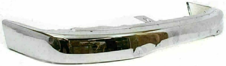 Front Bumper Chrome + Lower Valance Primed + Retainer + Support Brackets + Signal Lights Left And Right Side Direct Replacement Compatible With 1999-2002 Toyota 4Runner TO1066126