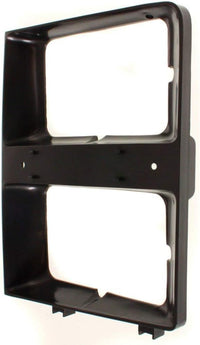 Set Of 2 Front Headlight Bezel With Dual Headlamps Without Molding Right Passenger & Left Driver Side Direct Replacement Compatible With 1983-1984 Chevrolet C/K Series GM2513109