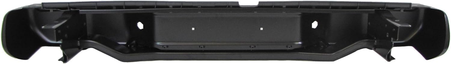 Rear Bumper Face Bar Black Steel With Step Pad Assembly Direct Replacement Compatible With 2005-2021 Nissan Frontier NI1103115 850229BF1D-PFM