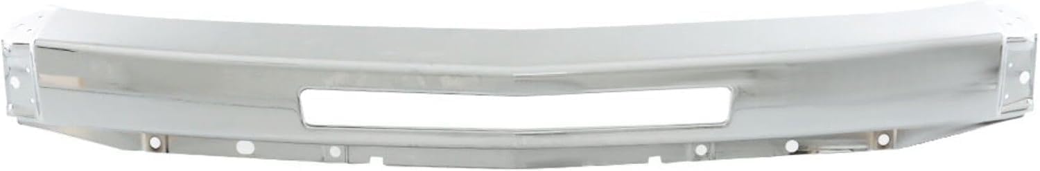 AUTOS PARTS PLUS Front Bumper Chrome Steel + Lower Valance + Extension Textured + Fog Light Driver & Passenger Side Direct Replacement Compatible With 2007-2013 Chevrolet Silverado 1500 GM1092192