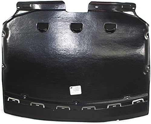 Front Engine Center Splash Shield Under Cover Direct Replacement Compatible with 2002-2008 BMW 7-Series BM1228131 51757153790