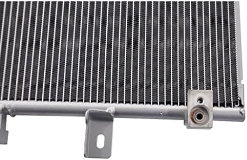 Front AC Condenser Aluminum Core Direct Replacement Compatible With 2019-2024 Ford Edge / 2019-2023 Lincoln Nautilus FO3030271 K2GZ19712C K2GZ19712B