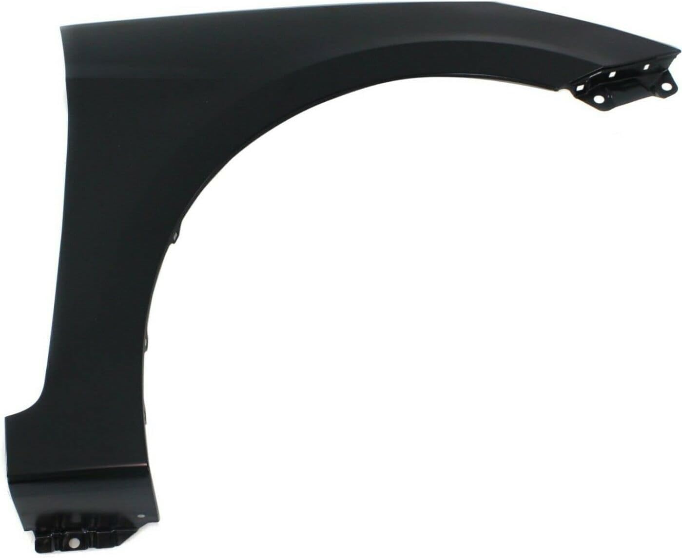 Set Of 2 Front Fender Primed Steel Left Driver & Right Passenger Side Direct Replacement Compatible With 2012-2017 Hyundai Accent HY1241154 HY1240154 663211R350 663111R350