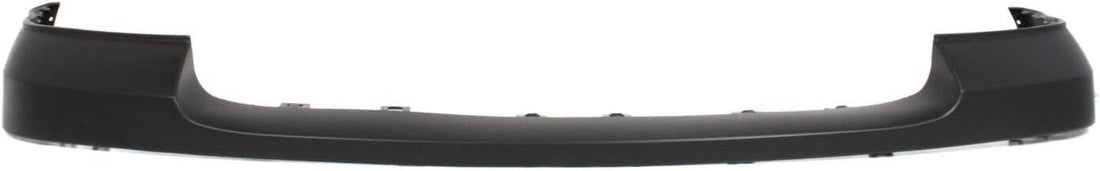 Front Bumper Chrome Steel + Upper Cover Primed + Lower Valance Textured Direct Replacement Compatible With 2007-2013 GMC Sierra 1500 GM1015100 GM1002834 GM1014102