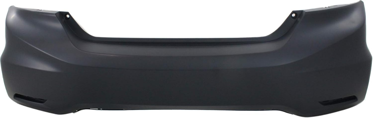 Rear Bumper Upper Cover Primed Direct Replacement Compatible With 2013-2015 Honda Civic HO1100278 04715TR3A50ZZ 04715TR3A80ZZ