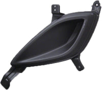Front Fog Light Cover Textured Left Driver Side Direct Replacement Compatible With 2011-2013 Hyundai Elantra HY1038112 865633Y000
