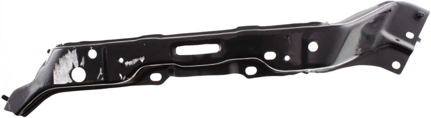 AUTOS PARTS PLUS Front Bumper Chrome Steel + Upper Cover Primed + Retainer Brackets Center + Right Passenger & Left Driver Side Direct Replacement Compatible With 2007-2013 Toyota Tundra TO1010102