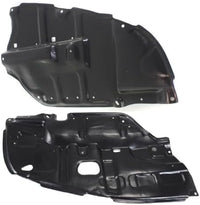 Set of 2 Front Engine Splash Shield Under Cover Plastic Left Driver & Right Passenger Side Direct Replacement Compatible with 2002-2003 Lexus ES300 / 2004-2006 ES330