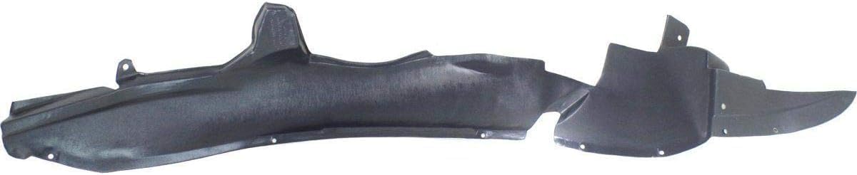 Front Fender Liner Left Driver Side Direct Replacement Compatible with 1997-2005 Buick Century / 1997-2004 Regal GM1248109 10430449