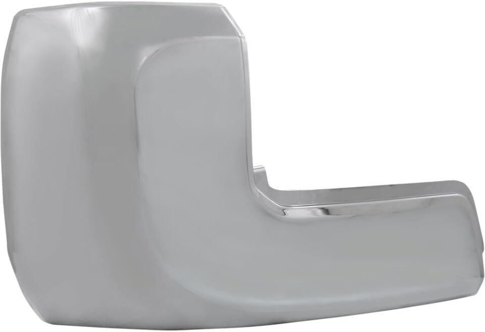 Rear Bumper End Cap Chrome Left Driver Side Direct Replacement Compatible With 2016-2023 Toyota Tacoma TO1104131 5215604020