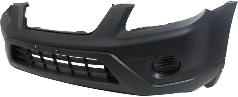 Front Bumper Cover Textured Without Fog Light Holes Direct Replacement Compatible With 2005-2006 Honda CR-V HO1000225 04711S9AA91