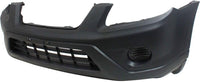 Front Bumper Cover Textured Without Fog Light Holes Direct Replacement Compatible With 2005-2006 Honda CR-V HO1000225 04711S9AA91