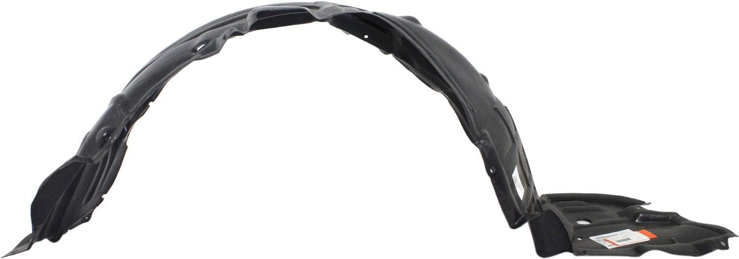 Front Fender Liner Left Driver Side Direct Replacement Compatible with 2006 Lexus GS300 / 2006-2007 GS430 / 2007 GS350 / GS450h LX1250113 5380630090