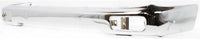 Front Bumper Face Bar Chrome Steel + Lower Valance Panel Textured Direct Replacement Compatible With Toyota Tacoma 1995-1997 TO1002154 TO1095169 5210104060 5391104041