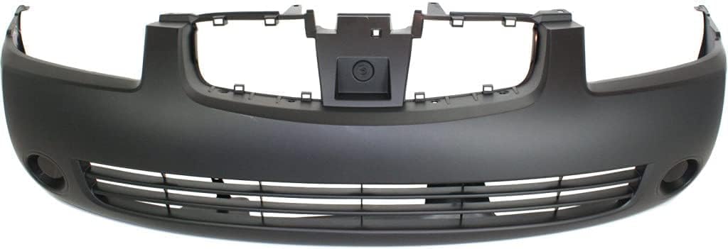Front Bumper Cover Primed Direct Replacement Compatible With 2004-2006 Nissan Sentra NI1000216 F20226Z525