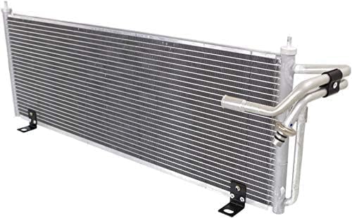 Front A/C Condenser Aluminum Core Direct Replacement Compatible With 1997-2001 Jeep Cherokee CH3030147 55036595AG