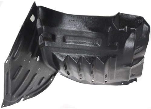 Front Section Fender Liner Left Driver Side Direct Replacement Compatible With 2009-2011 Mazda RX-8 MA1248135 F1895614YD