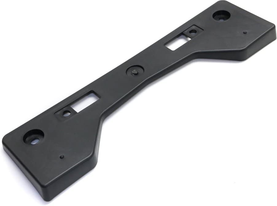 Front License Plate Bracket Textured Plastic Direct Replacement Compatible with 2016-2018 Toyota RAV4 TO1068136 521140R090