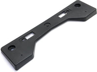 Front License Plate Bracket Textured Plastic Direct Replacement Compatible with 2016-2018 Toyota RAV4 TO1068136 521140R090