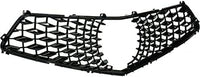 Front Grille Primed Shell With Mesh insert Plastic Direct Replacement Compatible With 2018-2020 Acura TLX AC1201100 71124TZ3A11
