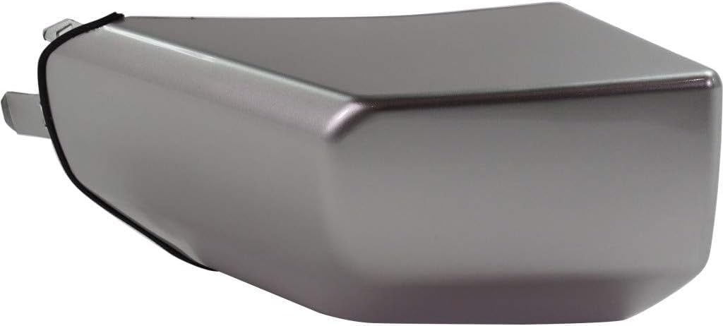 Front Bumper End Silver Plastic Left Driver Side Direct Replacement Compatible With 2007-2014 Toyota FJ Cruiser TO1004174 5242335020