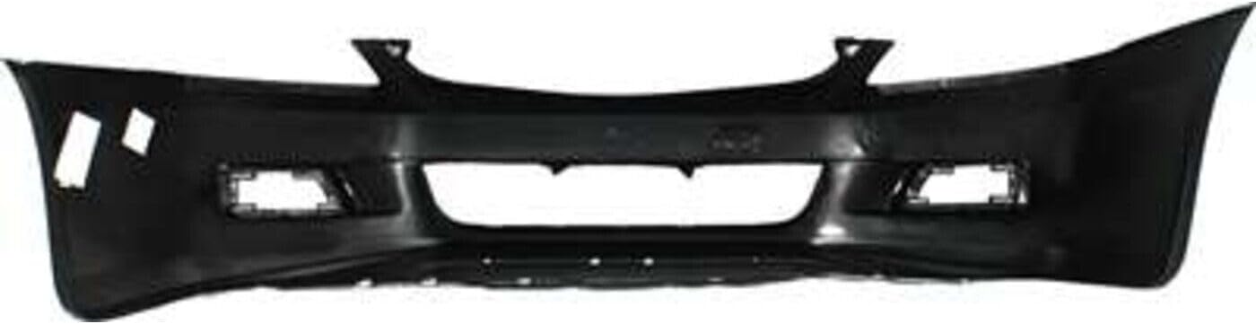 Front Bumper Cover + Upper Grille Primed + Lower Textured Direct Replacement Compatible With 2006-2007 Honda Accord HO1200179 HO1036101 HO1000235 04711SDLA90ZZ 71102SDAA00