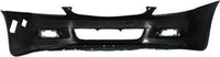 Front Bumper Cover + Upper Grille Primed + Lower Textured Direct Replacement Compatible With 2006-2007 Honda Accord HO1200179 HO1036101 HO1000235 04711SDLA90ZZ 71102SDAA00