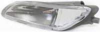 Front Bumper Cover Primed + Lower Grille Black + Fog Lights Left Driver And Right Passenger Side Direct Replacement Compatible With 2006-2010 Toyota Sienna