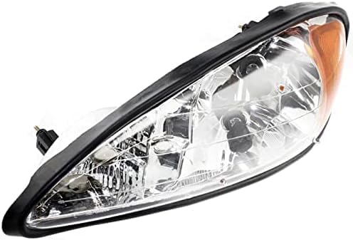 Set Of 2 Front Headlight Assembly Right Passenger & Left Driver Side Direct Replacement Compatible With 1999-2005 Pontiac Grand Am GM2502196 GM2503196 22672207 22672208