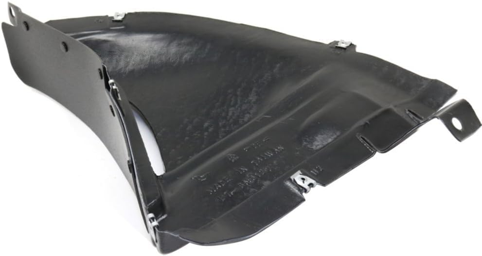 Front Fender Liner Lower Section Left Driver Side Direct Replacement Compatible With 2010-2015 BMW 7-Series BM1250132 51757898891