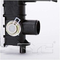 Front Radiator Aluminum Core Direct Replacement Compatible With 1991-2002 Ford Escort FO3010110 F5CZ8005A