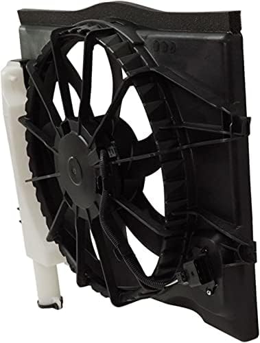 Front Radiator Cooling Fan Assembly Plastic Direct Replacement Compatible with 2018-2021 Hyundai Kona HY3115162 25380J9200