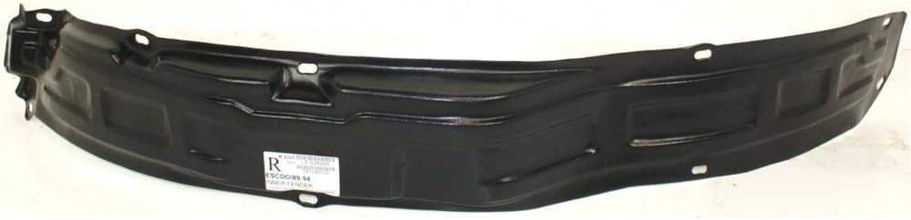 Front Fender Liner Right Passenger Side Direct Replacement Compatible with 1989-1998 Geo Tracker/Suzuki Sidekick SZ1249102 7248160A01 96064462