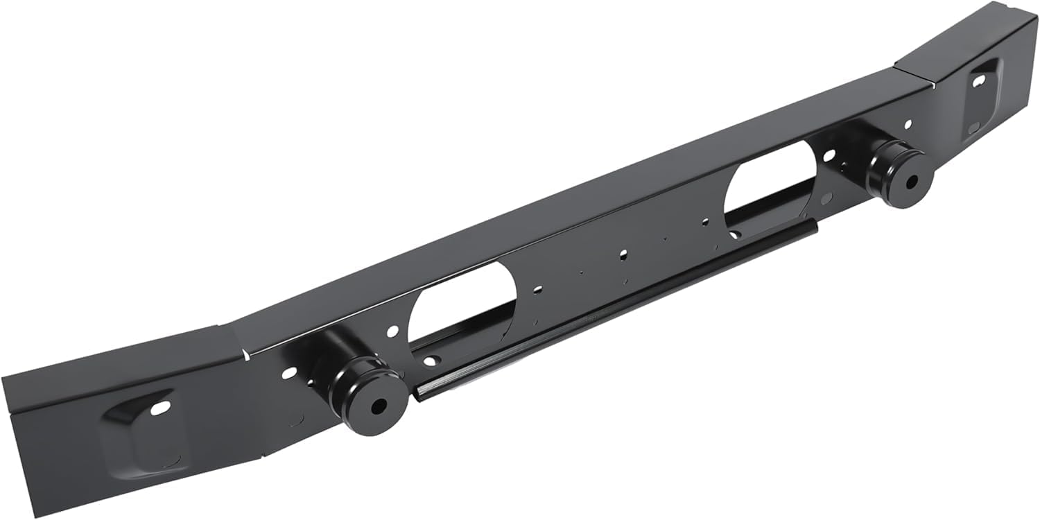 Front Bumper Cover + Upper Filler + Lower Valance Textured + Reinforcement + Fog Light Left Driver & Right Passenger Side For 2007-2010 Jeep Wrangler Standard Duty CH1000900 CH1006212
