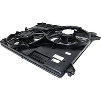 Front Dual Fan Assembly Plastic Direct Replacement Compatible with 2015-2023 Ford Edge / 2016-2018 Lincoln MKX FO3115212 F2GZ8C607E