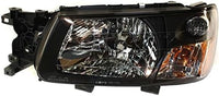 Set Of 2 Front Headlight Assembly Right Passenger & Left Driver Side Direct Replacement Compatible With 2003-2004 Subaru Forester SU2502111 SU2503111 84001SA030 84001SA020